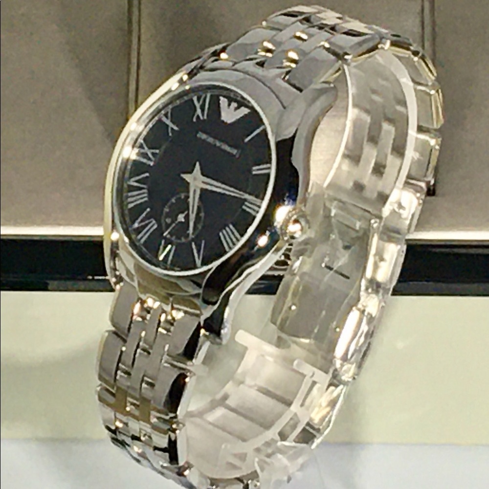 BRAND NEW EMPORIO ARMANI AR1710 MENS WATCH $139 - Picture 4 of 15